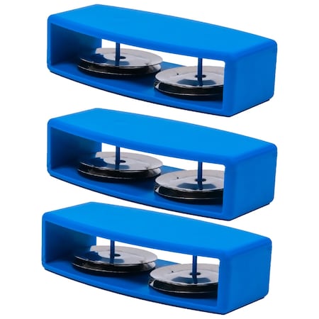 Westco Educational Products Palm Jingle, Blue, 3PK TA7203-BL